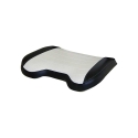 Picture of Uni Pro Allis Chalmers D17 Seat Cushion | Original Pattern | Pleated Black & White Vinyl