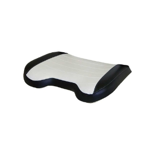 Picture of Uni Pro Allis Chalmers D17 Seat Cushion | Original Pattern | Pleated Black & White Vinyl