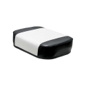 Picture of Uni Pro International Harvester 560 Deluxe Seat Cushion | Original | Pleated Black & White Vinyl