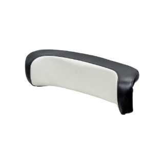 Picture of Uni Pro Minneapolis-Moline/Oliver/White 1850 Large Backrest Cushion | Black & White Vinyl