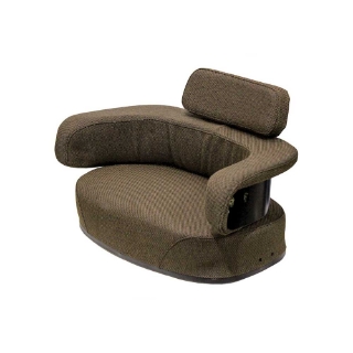 Picture of Uni Pro John Deere 4010 3-Piece Seat Cushion Kit | Brown Fabric