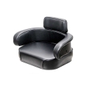 Picture of Uni Pro International Harvester 806 3-Piece Seat Cushion Kit | Black Vinyl