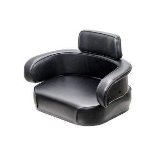Picture of Uni Pro International Harvester 806 3-Piece Seat Cushion Kit | Black Vinyl