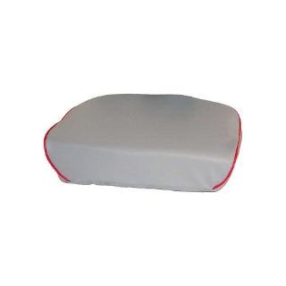 Picture of Uni Pro Allis Chalmers/Massey Ferguson/Oliver 30 Seat Cushion | Gray Vinyl with Red Trim Cording