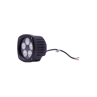Picture of Tiger Lights Case-Cat-Gehl-Deere-Komatsu-Mustang Semi-Round LED Flood Work Light | 4.5-In.