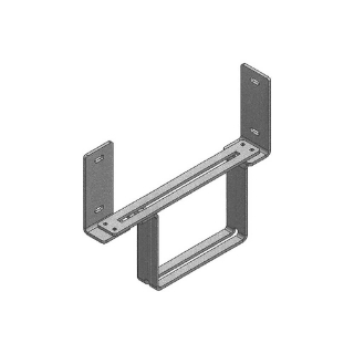 Picture of K&M Mfg Monitor Bracket Kit for John Deere 6000-6010 Series Tractors | Black Powder Coat