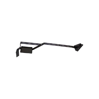 Picture of K&M Mfg Monitor Bracket Kit for John Deere 6000R Series Tractors | Includes Tray | Black