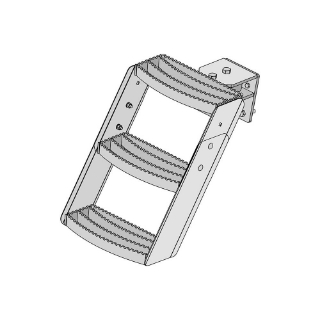 Picture of K&M Mfg Step Kit for International Harvester 06-66 Hiniker Series | 3-Step Unit | Original Color