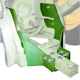 Picture of K&M Mfg Drawbar Reinforement for John Deere 8000-8020 Series Tractors | Original Equipment Color