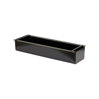 Picture of K&M Mfg Tray for #10 Toolbox Step | Black Powder Coat