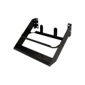 Picture of K&M Mfg Step Mount for #30 Toolbox | 22-In. - 25-In. Wide Bolt Pattern | Black Powder Coat