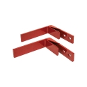 Picture of K&M Mfg Mounting Brackets for #30 Toolbox | Pair | Red Powder Coat