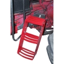 Picture of K&M Mfg Step Kit for International Harvester 06-66 Series Tractors | No Cab | 3-Step Unit | RH | Red