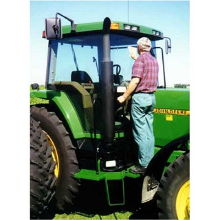 Picture of K&M Mfg Window Step & Handrail Kit for John Deere 8000-8010 Series Tractors | Green