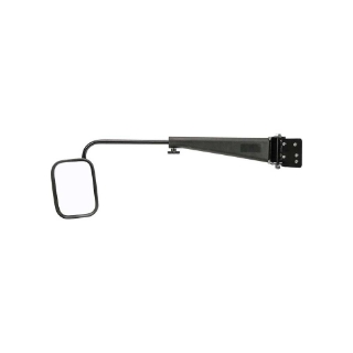 Picture of K&M Mfg Mirror Kit for Kubota M6-M7-M100 Series Tractors | LH or RH | Black Powder Coat