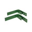 Picture of K&M Mfg Mounting Brackets for #30 Toolbox | Pair | Green Powder Coat