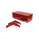 Picture of K&M Mfg #30 Toolbox & Mounting Brackets Kit | 23-In. x 10-In. x 7-In. | Red Powder Coat