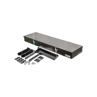 Picture of K&M Mfg John Deere S/STS Series Combine Toolbox Kit | 44-In. x 12-In. x 4.25-In. | Black Powder Coat