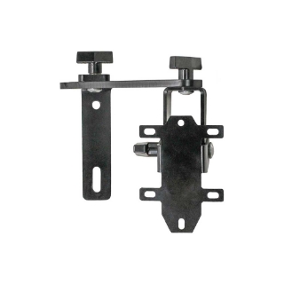 Picture of K&M Mfg Corner Post Monitor Bracket Kit for John Deere 7000-9020T/6J-8R Series Tractors | Black