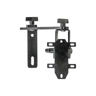 Picture of K&M Mfg Corner Post Monitor Bracket Kit for John Deere 5E-6R/6030-7030 Series Tractors | Black
