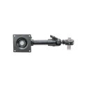 Picture of HDX Mounts 75mm 4-Hole VESA Plate Mount + Heavy-Duty Ball | For Round Bar Tractor Cab Mount