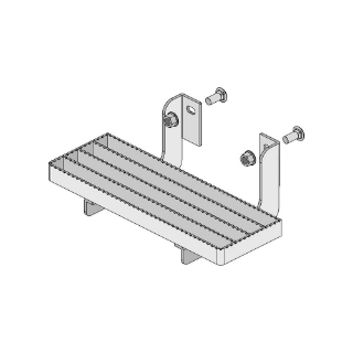 Picture of K&M Mfg Step-N-Chek Service Step for John Deere 30-60 Series Tractors | 1-Step Unit | LH | Green
