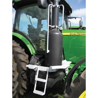 Picture of K&M Mfg Window Step & Handrail Kit for John Deere Interim Tier 4 & Earlier Series Tractors | Green