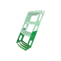 Picture of K&M Mfg Fourth Step Kit for John Deere Regular Series Tractors | Bolt-On Design | Green