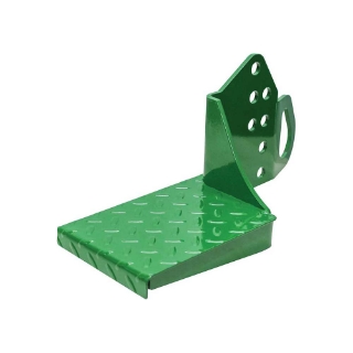 Picture of K&M Mfg Left-Hand Step for John Deere 120 Loader Series Compact Tractor | Includes RH Tie Down