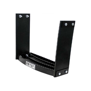 Picture of K&M Mfg Flex Step Kit for Universal Fit | Bolt-On Design | 1-Step Unit | Black Powder Coat