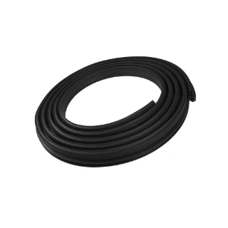 Picture of K&M Mfg Cab Door or Window Seal for John Deere Equipment | 198-In. Long | Black Rubber