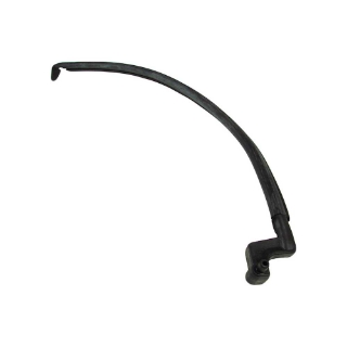 Picture of K&M Mfg Cab Door/Upper with Tails Seal for John Deere 2040-2050/3040/3150/30-55 | Black Rubber