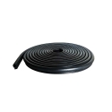 Picture of K&M Mfg Rear Window/Cab Quarter Window Seal for International Harvester 86-88 Series | Black Rubber