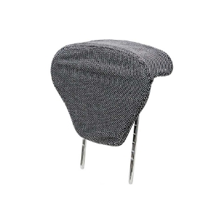 Picture of Uni Pro Backrest Extension | Fits 146 Seat | Black/Gray Fabric