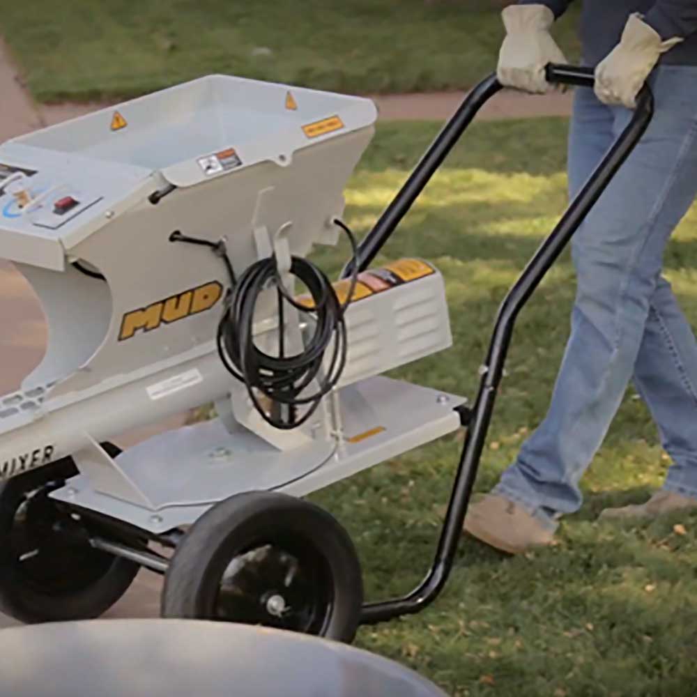 MudMixer Multi-Use Mixer for Concrete, Mortar, and Stucco