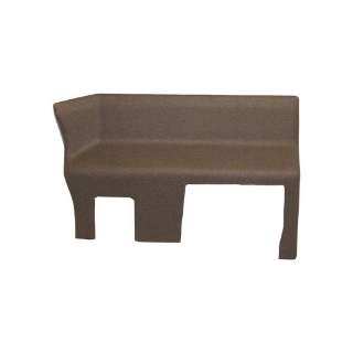 Picture of K&M Mfg Rear Panel for John Deere 8000(T)-8010(T)-8020(T) Late Model Tractors | Multi-Brown Vinyl