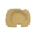 Picture of K&M Mfg Headliner for John Deere 7020-8000(T)-20(T)-9000(T)-20(T) Tractors/4700 Sprayer | Tan Vinyl
