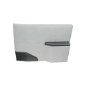 Picture of K&M Mfg Lower Panel for Case IH 72-89 Series Magnum Tractors | Right-Hand | Gray Vinyl