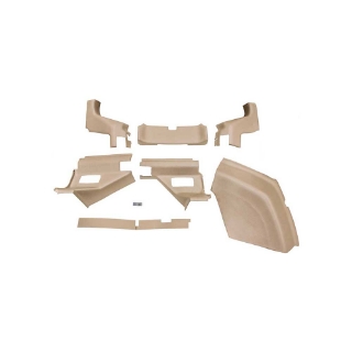 Picture of K&M Mfg Lower Cab Kit for John Deere 6000 Series Tractors | Early (BSN 131952) | Tan Plastic
