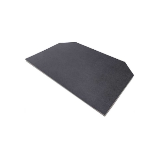 Picture of K&M Mfg Headliner for John Deere Skid Steer Loader | T222884 | Black Vinyl