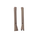 Picture of K&M Mfg Qwik Fit Rear Corner Post Kit for John Deere 7000-7010 Series Tractors | Tan Vinyl