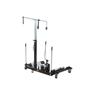 Picture of K&M Mfg Wheel Dolly | For Semi & Tractor Tires | 3,800-Lb. Load Capacity | Black Powder Coat