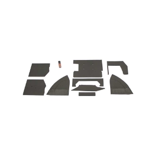 Picture of K&M Mfg Lower Cab Kit for New Holland-Ford 6700 Series Tractors | Black Vinyl