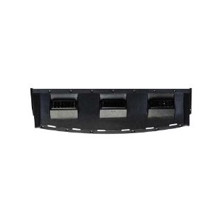 Picture of K&M Mfg A/C Control Bezel for International Harvester 86-88 Series Tractors | Black