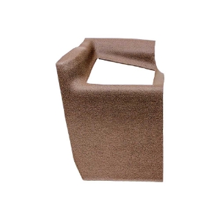 Picture of K&M Mfg Fender Panel for John Deere 9030 Series Tractors | LH w/ Field Office | Multi-Brown Vinyl