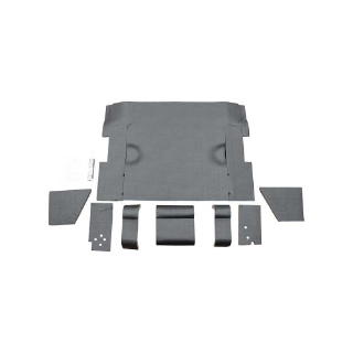 Picture of K&M Mfg Qwik Fit Lower Cab Kit for International Harvester 86 Series Tractors | Black Vinyl