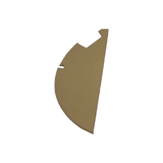 Picture of K&M Mfg Headliner for John Deere 55 Utility Series Tractors | Front Panel | Sailcloth Tan Vinyl