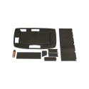 Picture of K&M Mfg Lower Cab Kit for International Harvester 1400 Series Combines | Black Vinyl