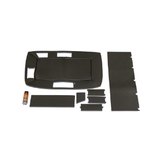 Picture of K&M Mfg Lower Cab Kit for International Harvester 1400 Series Combines | Black Vinyl