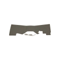 Picture of K&M Mfg Cowl Cover for International Harvester 66 Series Tractors | White or Red Cab | Black Vinyl